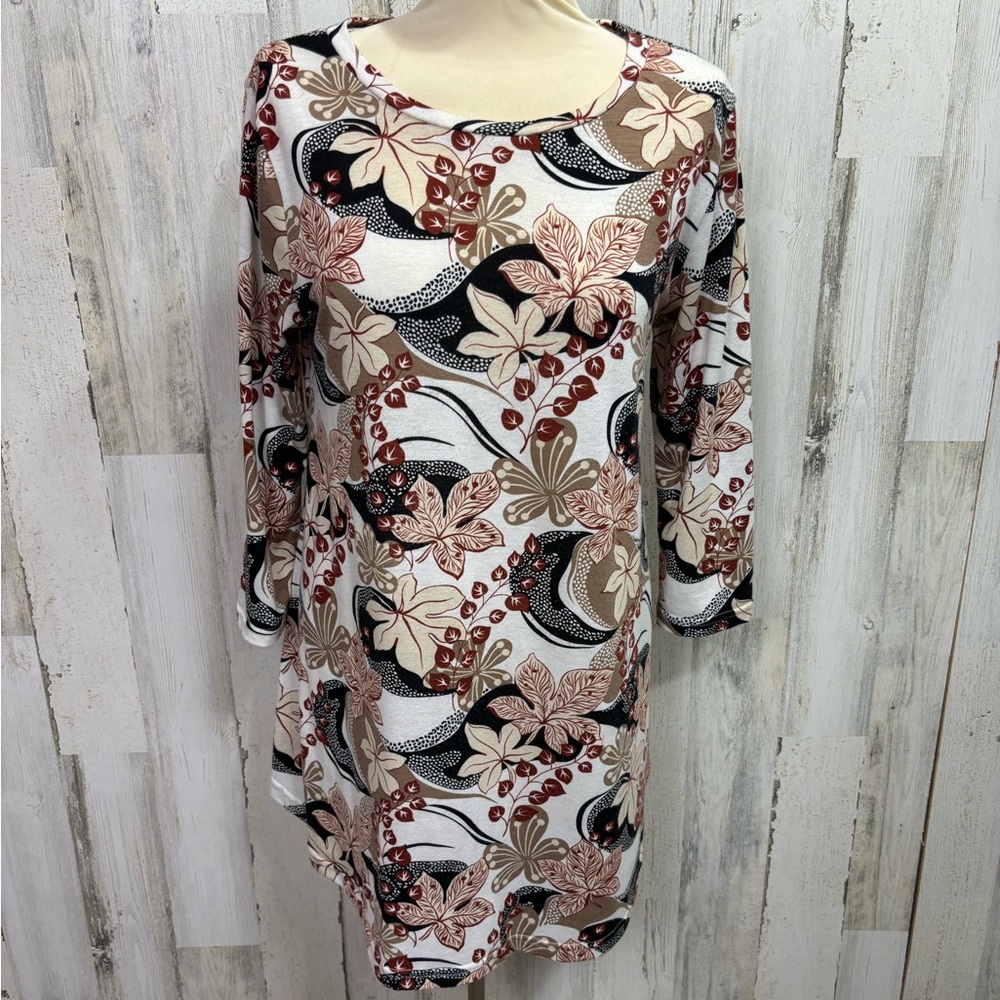 Jamba Styles Leaf Print Tunic‎